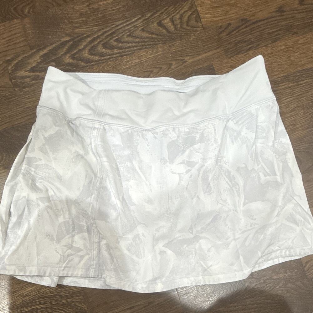 Lululemon Pace Rival Skirt “No Panels” Mini Tropical Shadow Starlight Size 6